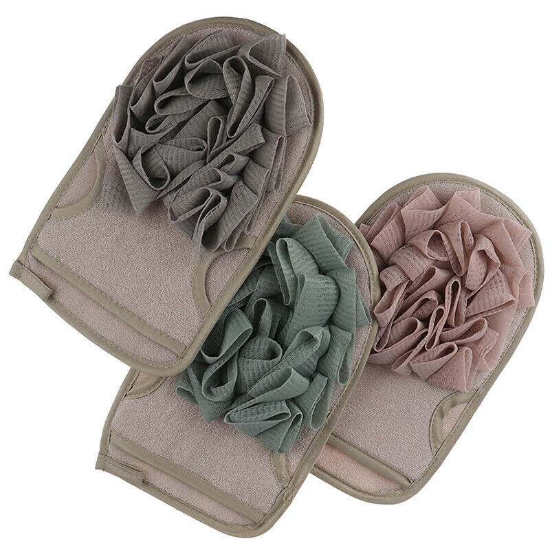Home Portable Scrub Bath Sponge Scrubber Double Sided Body Cleaning Brush Spo Rf