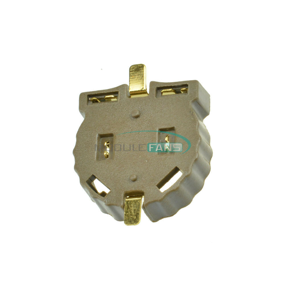 10PCS Portable CR1220 Button Battery Socket Clip Holder Box Case