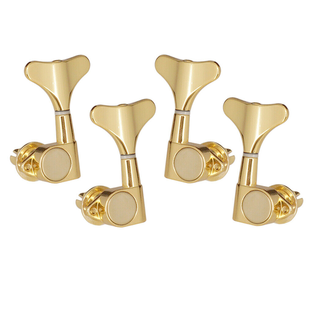 4x Locking Key Tuners Machine Heads Tuning Pegs for Electric Acoustic Guitar