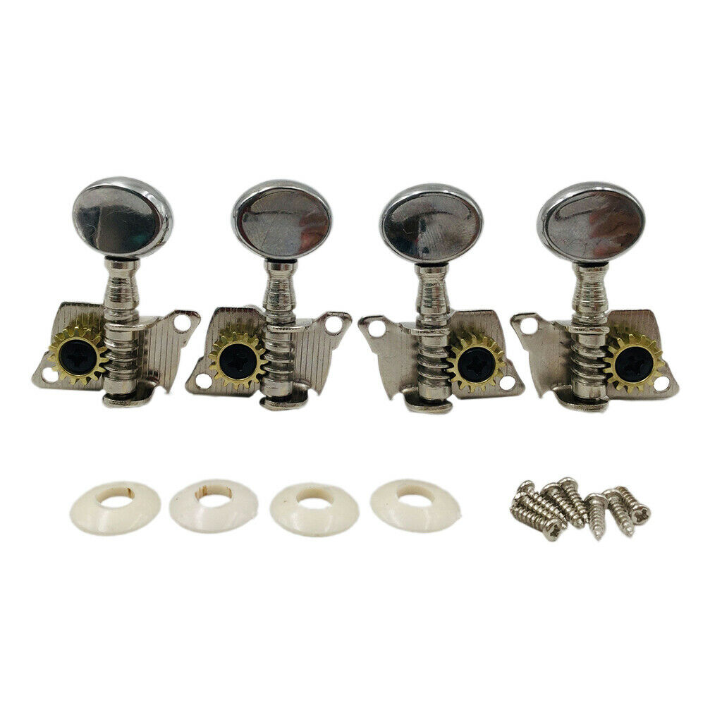 4 Pieces Ukulele Guitar Tuner Tuning Pegs Ukulele Machine Heads