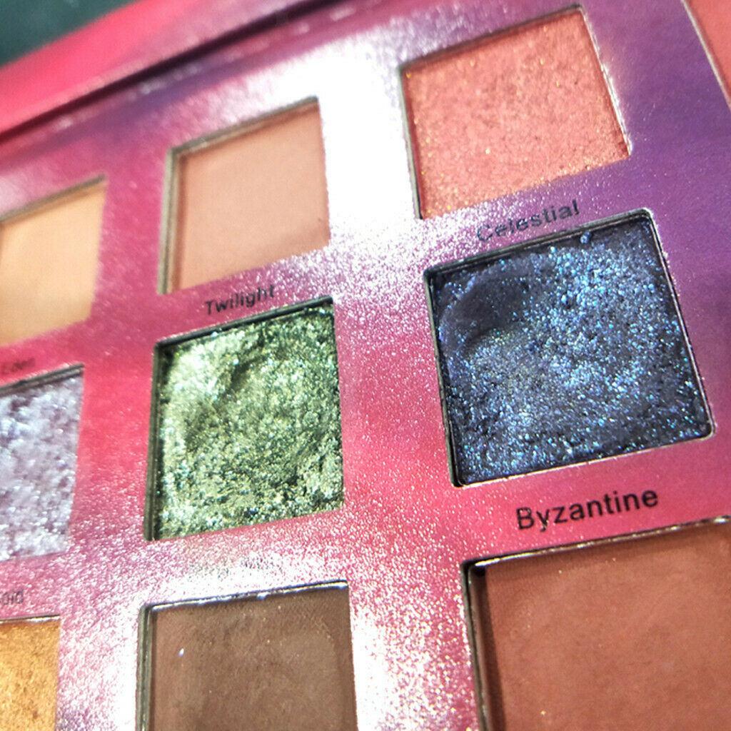 18 Colors Glitter Eyeshadow Palette Shimmer Ultra Pigmented Makeup Eye Shadow