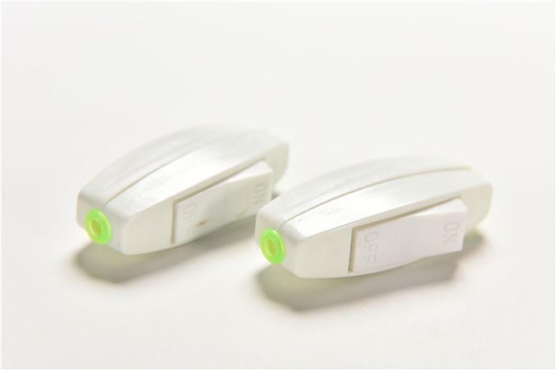 2X Newest 6A 250V Inline On/Off Rocker Table Desk Light Lamp Switch Tt