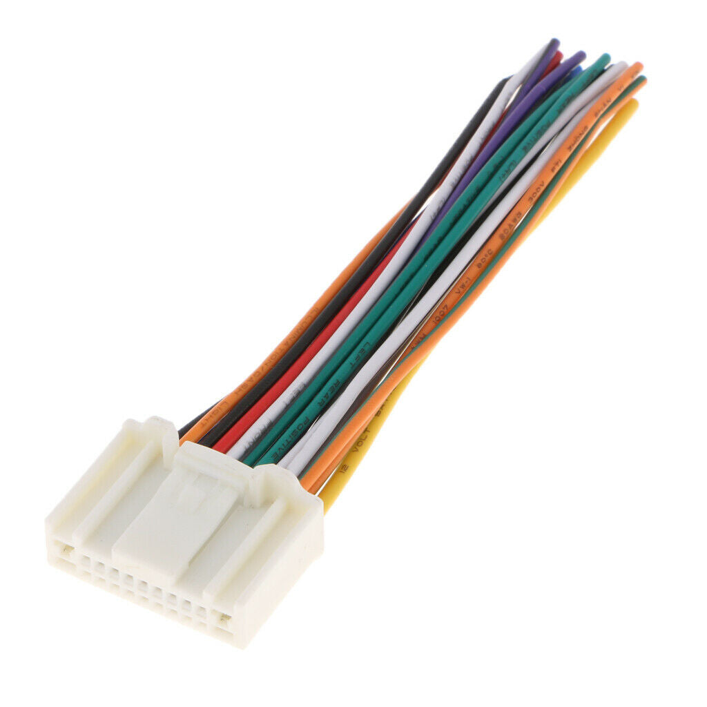 Auto Car 12 Pins Radio Stereo Wire Wiring Harness for  Tiida