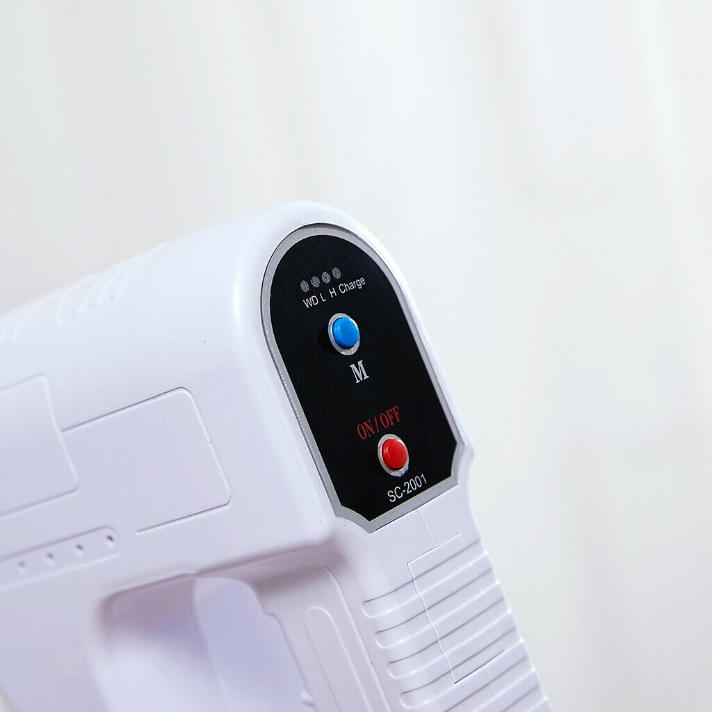 Blue Light Nano Sanitizer Spray Disinfectant Sprayer Gun Fogger Rechargeable