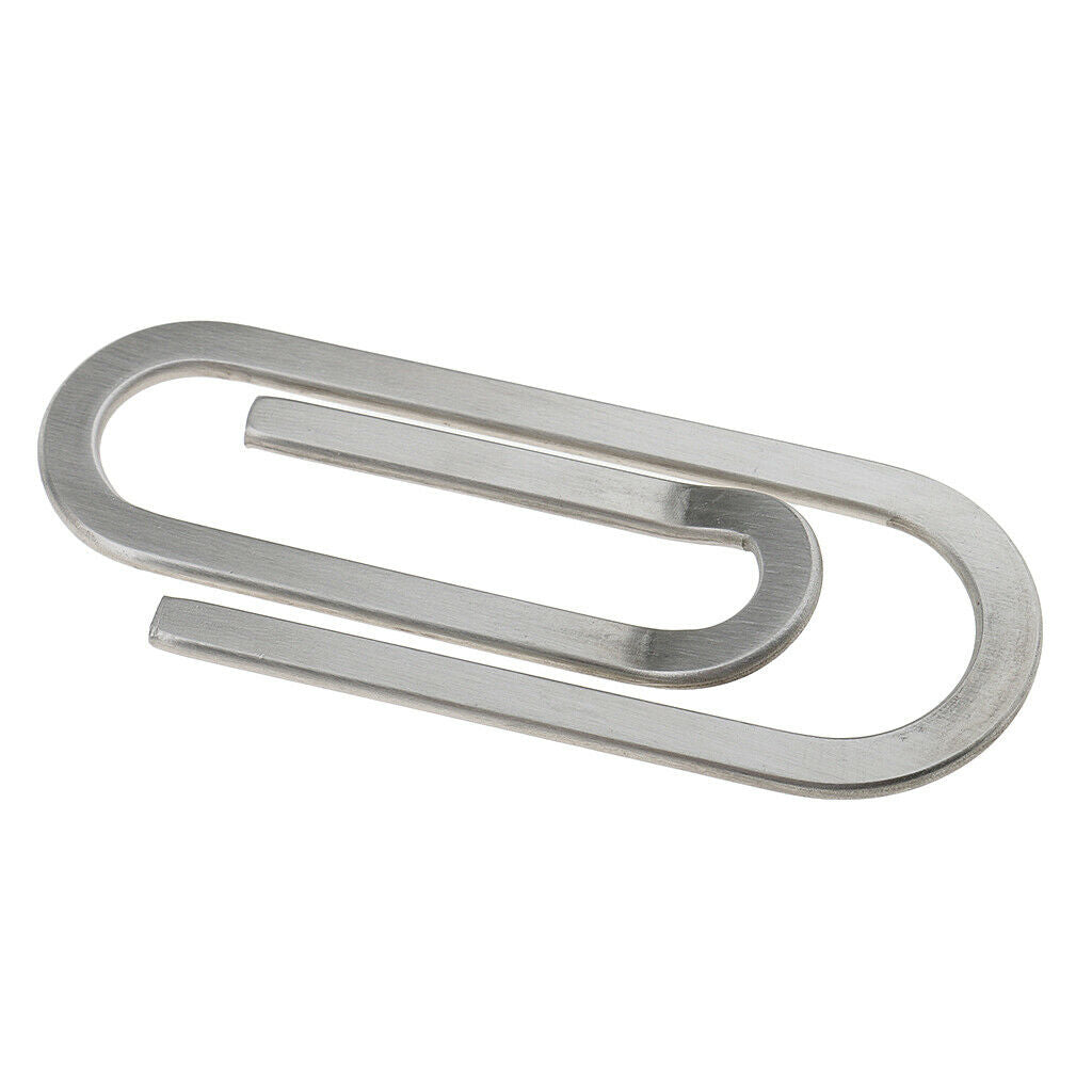 6x / Set Stainless Steel Money Clip  Money Clip