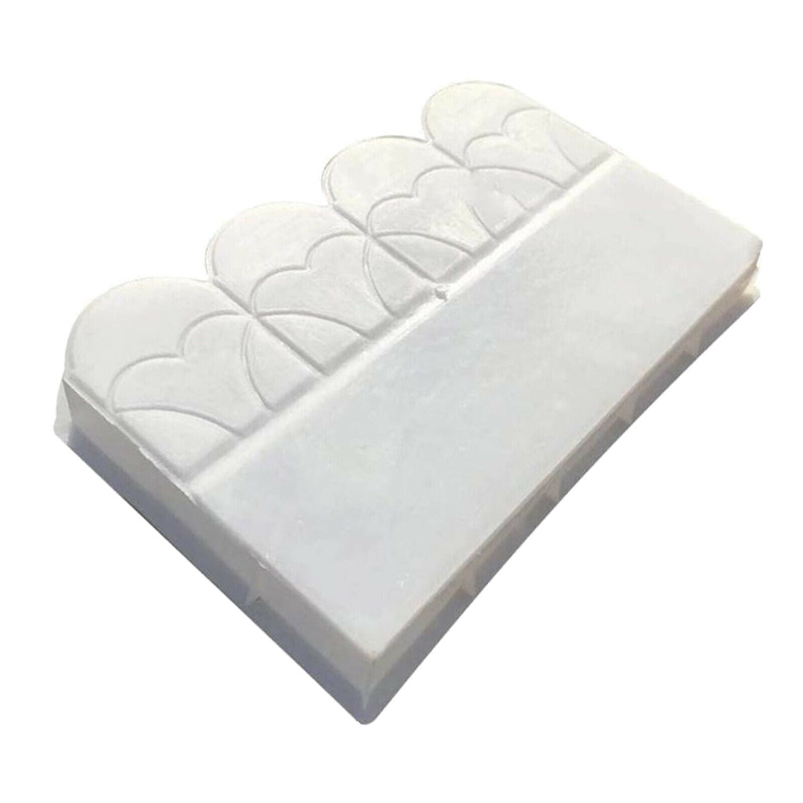 2pcs 40cm Plastic Garden Fence Mould Concrete Cement Fence Molds Walk Maker
