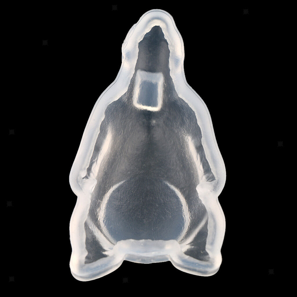 Polar Bear Silicone Mold Jewelry Making Mould for DIY Crystal Home Ornament