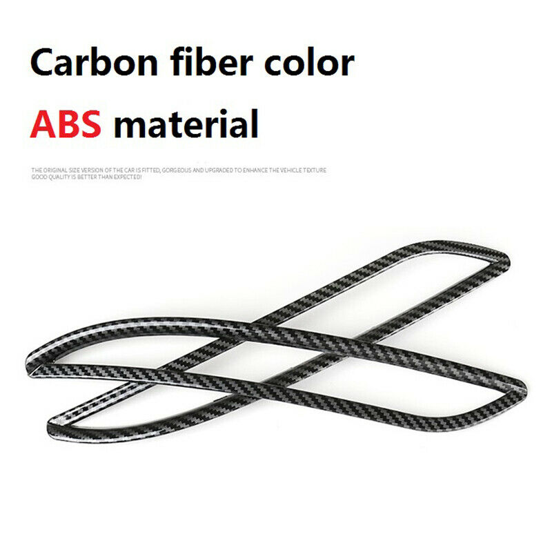 for MG 6 MG6 2020 2021 Carbon Fibre Car Rear Fog Light Lamp Decorative e Co9W3