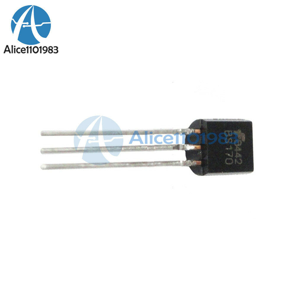 50PCS NEW BS170 MOSFET N-CH 60V 500MA TO-92 FSC