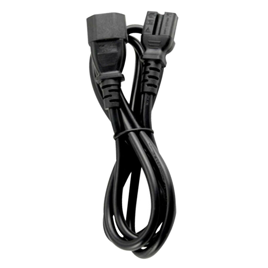 New Power Extension Cable Cord IEC 320 C14 to 320 C15 Black For PC UPS PDU