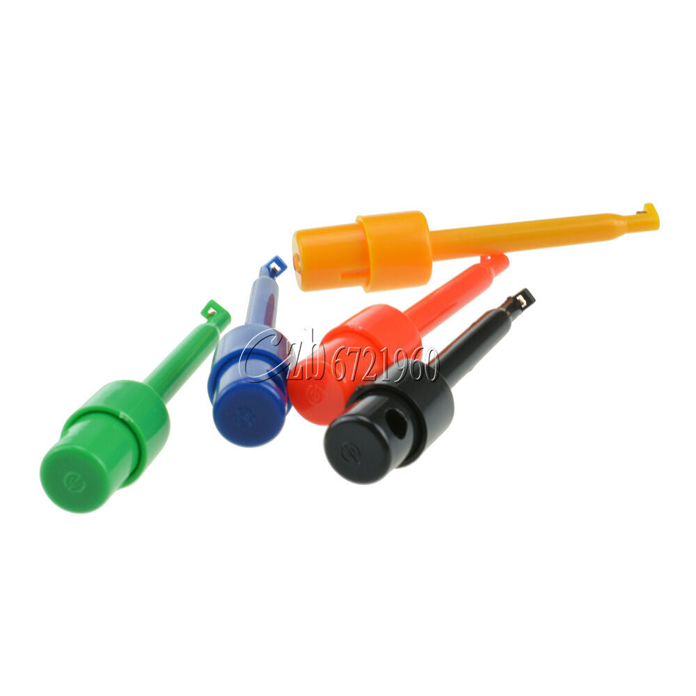 50PCS Lead Wire Kit Test Hook Clip Grabbers Test Probe SMT/SMD