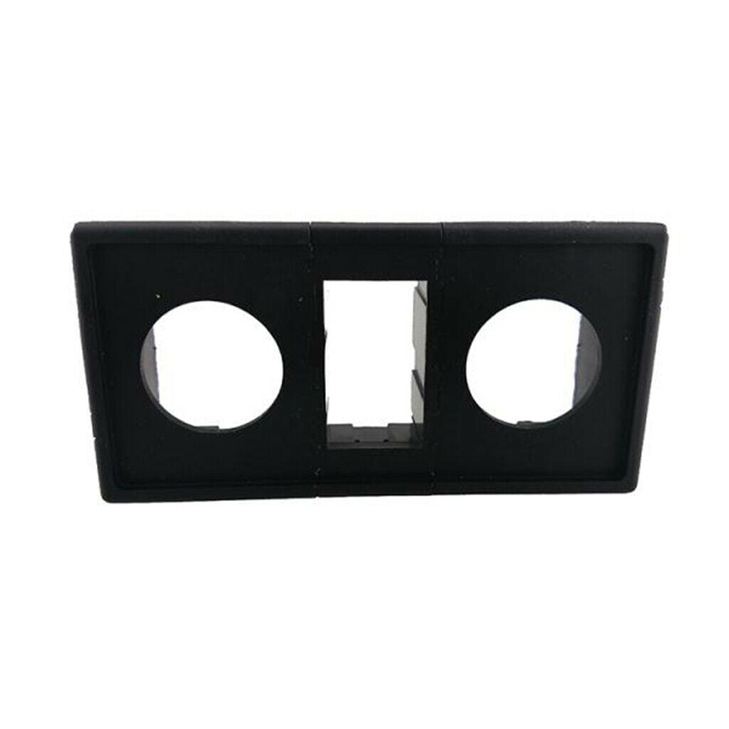 Car 1 Rectangular Rocker Switch Panel Housing And 2 Socket Brackets Side Frame