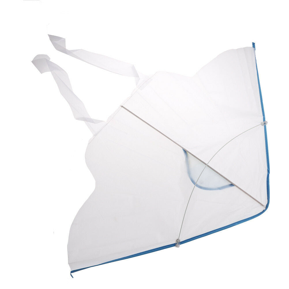1x DIY Painting Kite Foldable Outdoor DIY Blank Butterfly Kite Kids Sport .l8