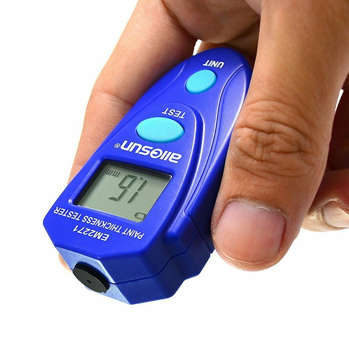 Car Digital LCD Coating Painting Measuring Paint Thickness Gauge Meter Tester