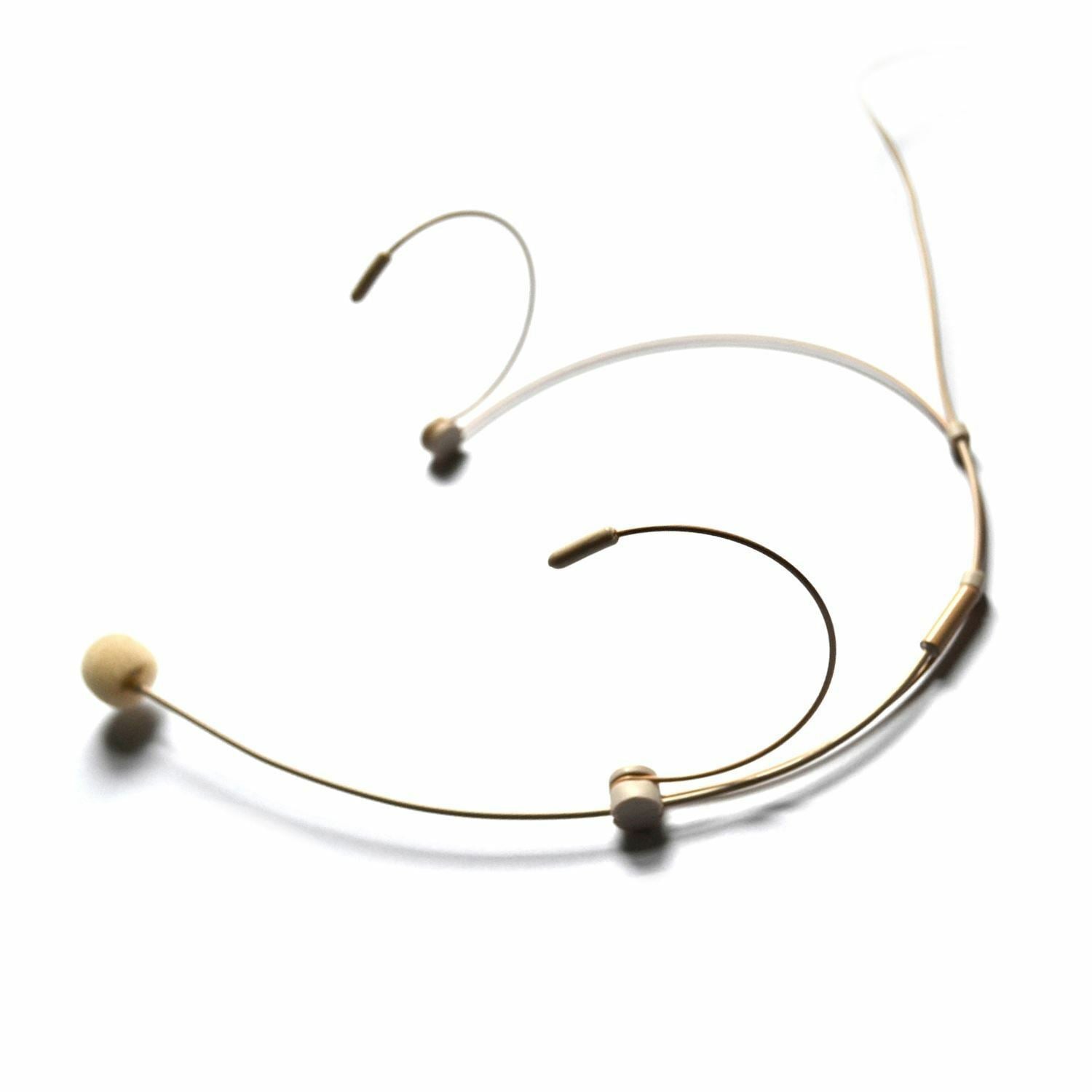 Beige Nude Headworn Mic Headset Microphone for Sennheiser Wireless EW300 G2 G3