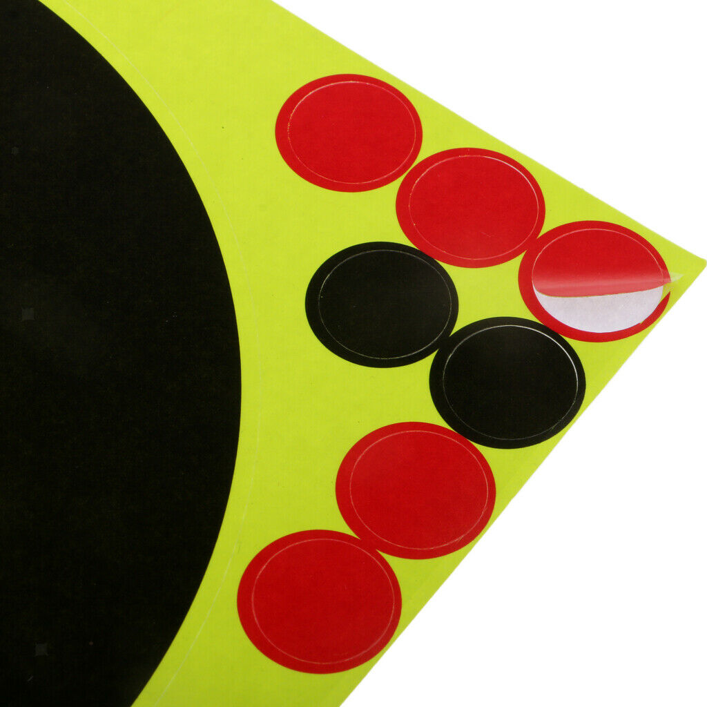 10pcs/set   Shooting Target Self Adhesive Target 20x20cm/8''x8''