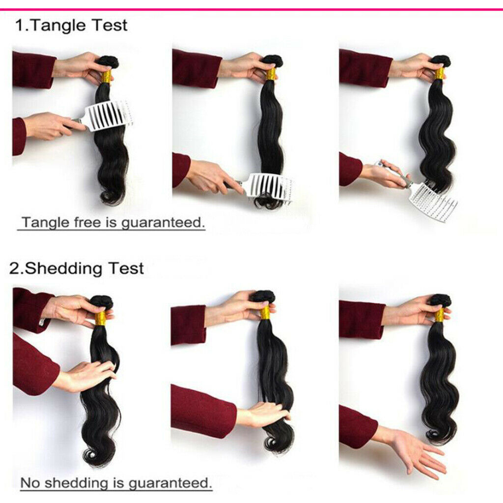 100% Virgin Brazilian Ombre Straight Hair Human Hair Extension Weave 1Bundle