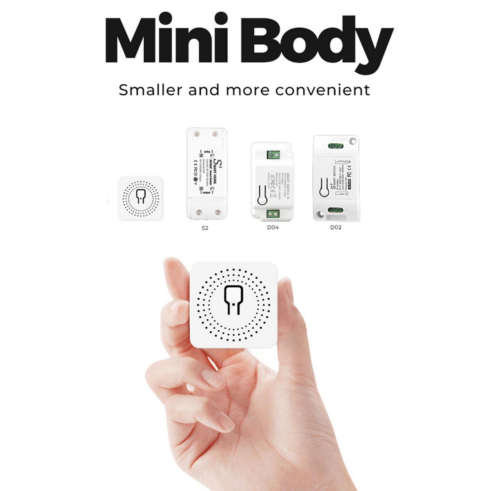 Smart Wifi DIY Switch Supports 2 Way Control Home Automation Module 10A