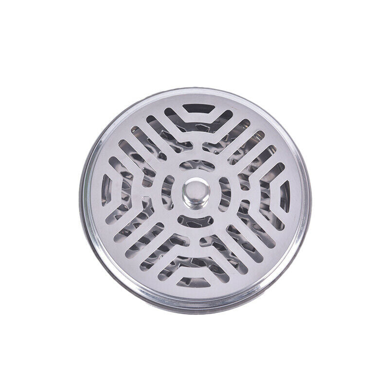 Mosquito Coil Holder Tray Frame Safe Metal Round Rack Plate Portable With.l8