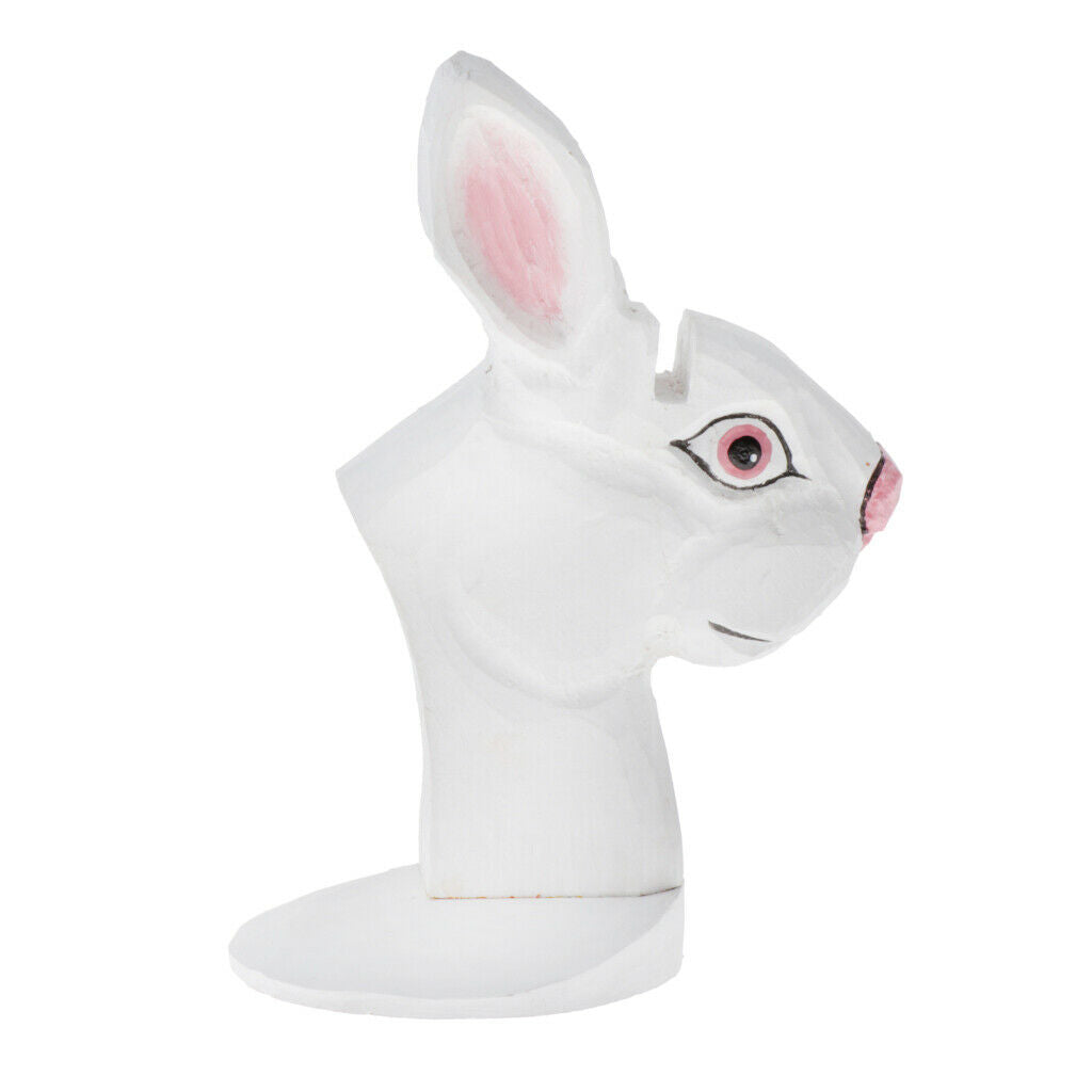2pcs Wood  Rabbit Eyeglasses Holder Stand Rack Spectacles Display