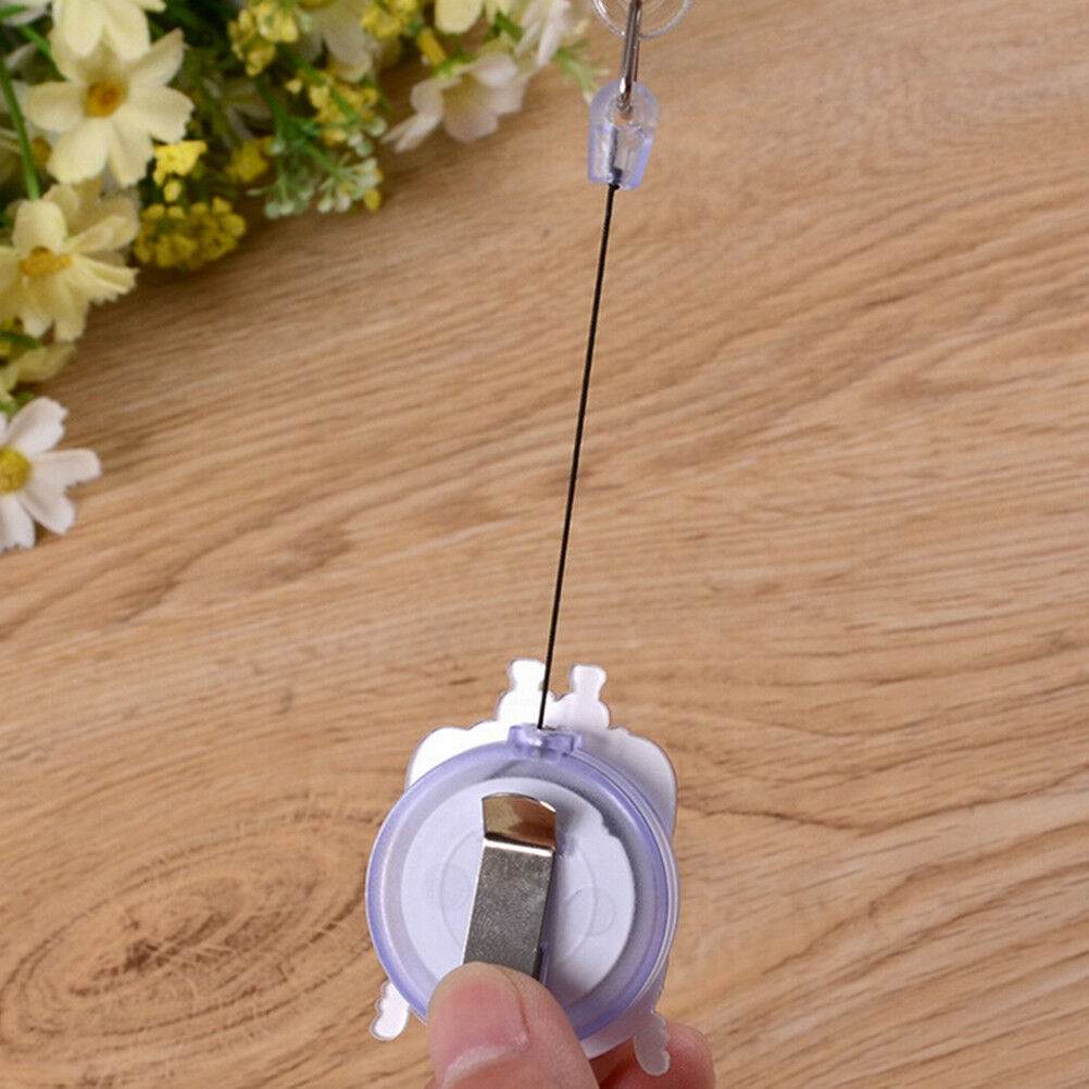 Retractable Badge Reel Nurse Exihibiton ID Name Card Badge Holder School S.l8