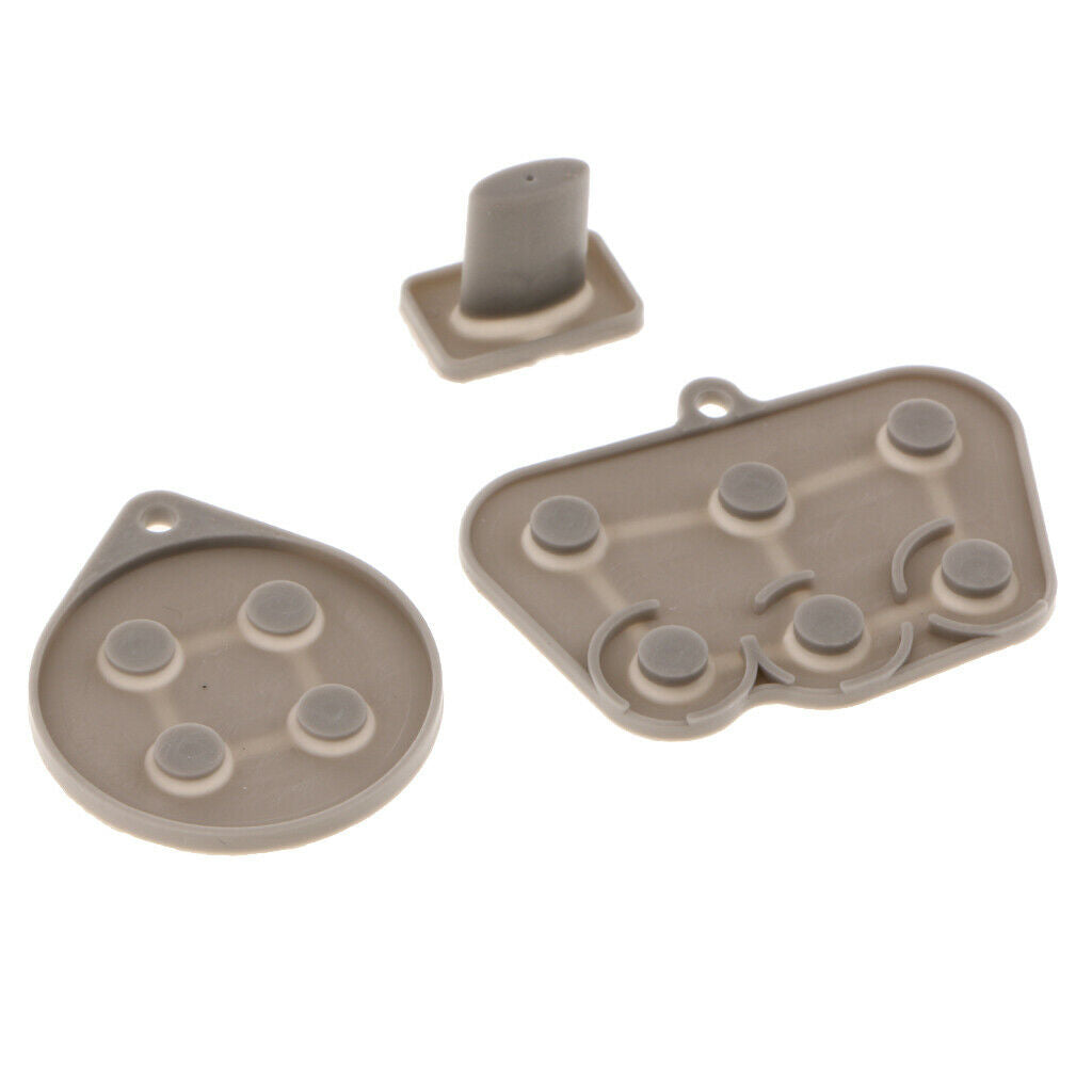 MagiDeal 3x Conductive Rubber Pad for Sega Saturn Controller Contact Kit