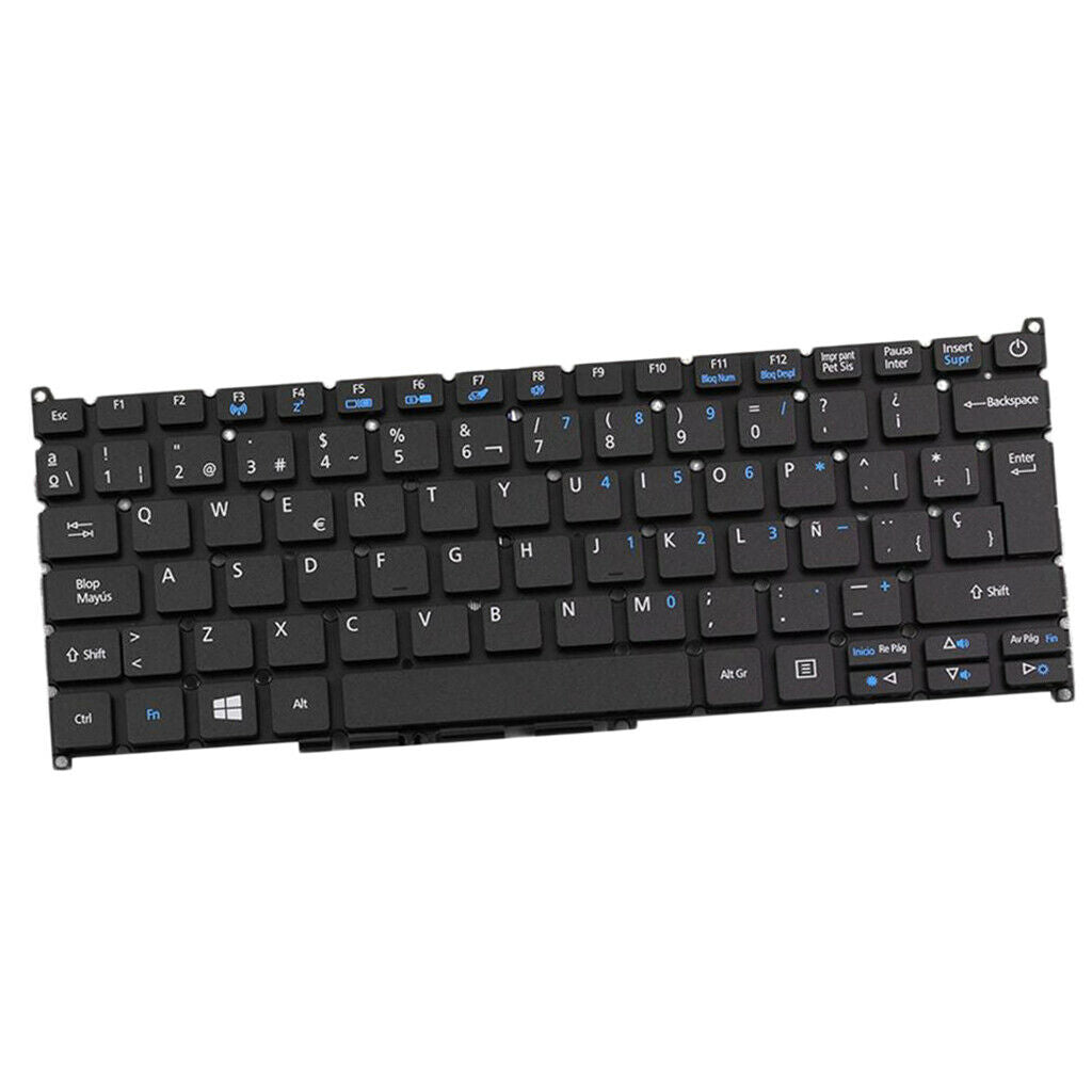 Black Replacements Keyboard for ACER Aspire ES1-132/ ES1-132-C37M/ C9N8 Spanish