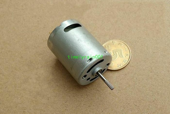 1pcs DC7.2V-12V 370 motor 24.4*30.7MM High speed and high torque motor 45500rpm