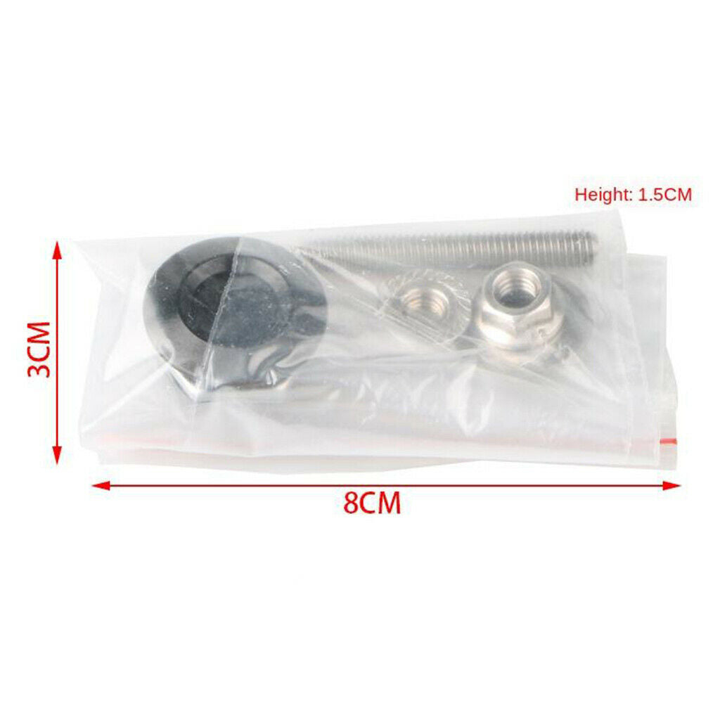 Car Bonnet Quick Release Hood Pins Lock Black