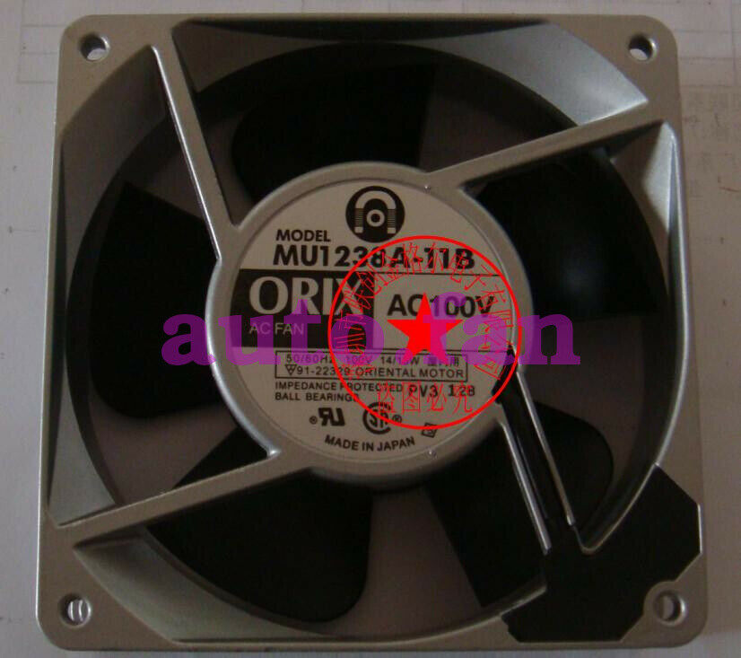 1pcs for brand new MU1238A-11BN AC100V ORIX 120×120×38 aluminum frame AC fan