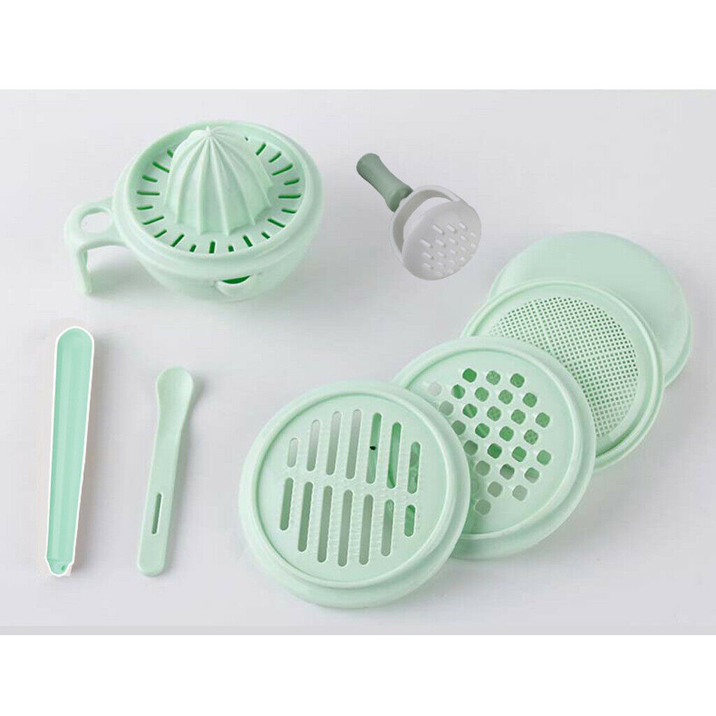 Baby Grinding Food Supplement Feeding Grind Food Dishes Hygiene Kit