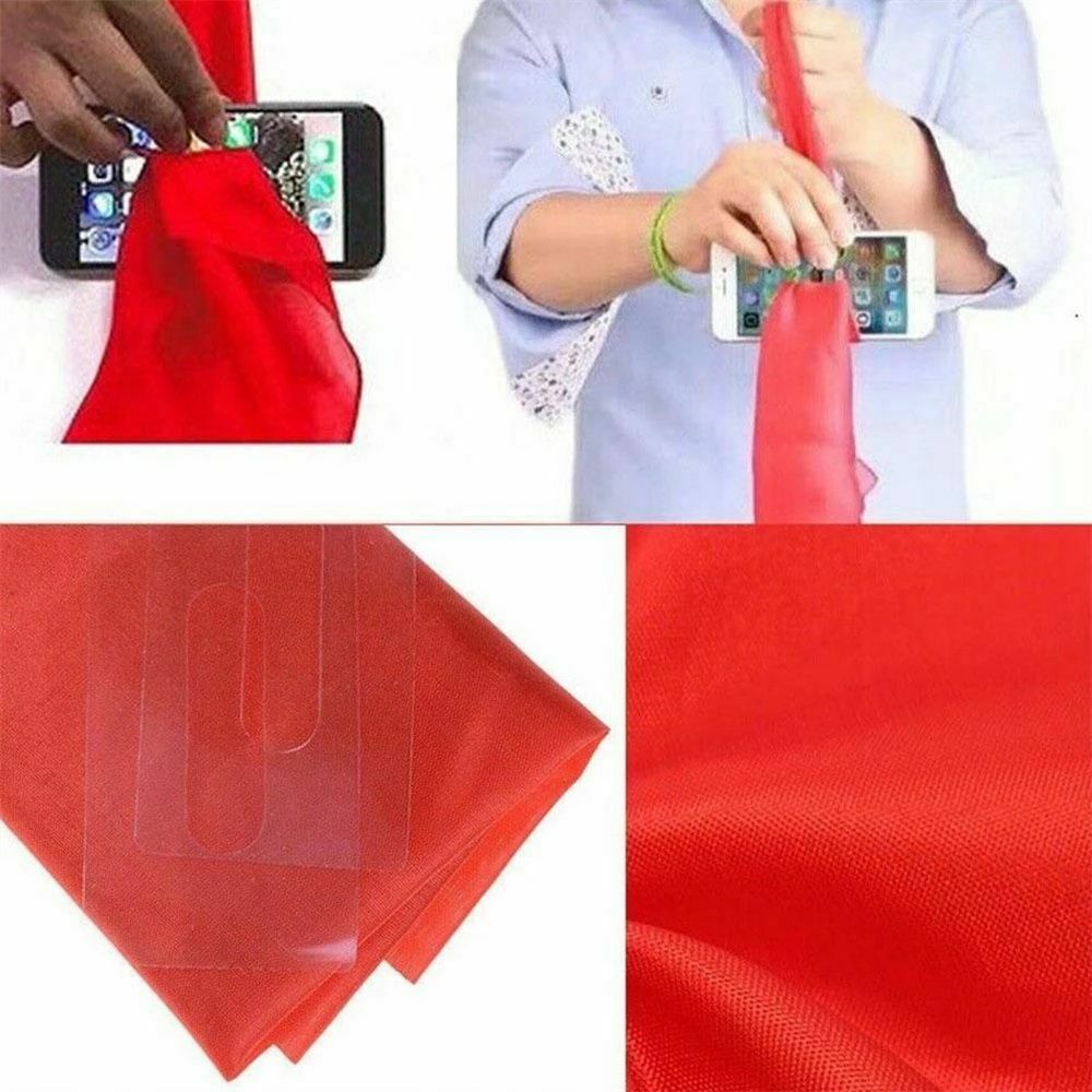 Tricks Silk Through Phone Magician Trick Magicians Gag Toys Magic Gimmick