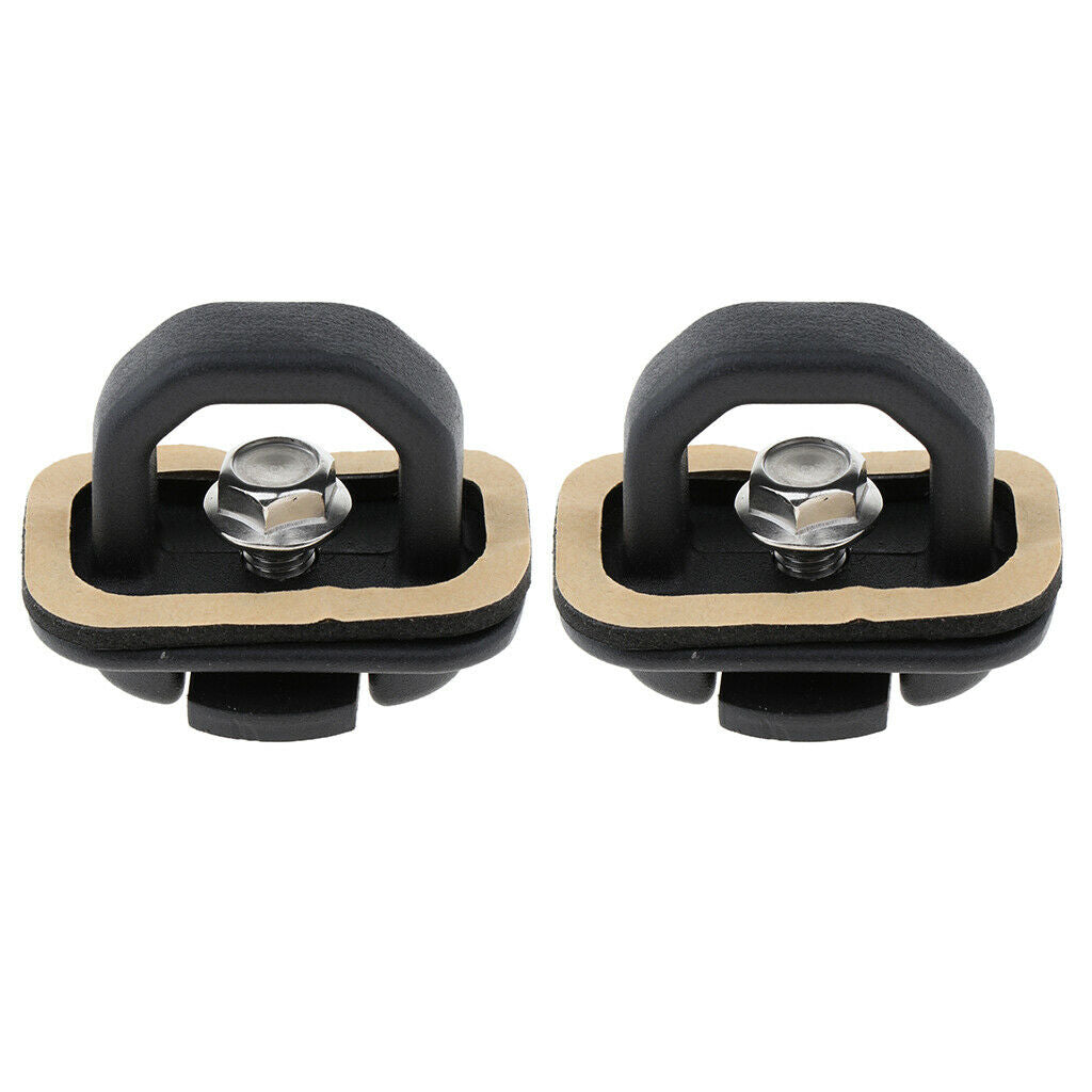 2 piece Bull Ring Retractable Super Duty Bed Tie Downs Tie Down Anchors