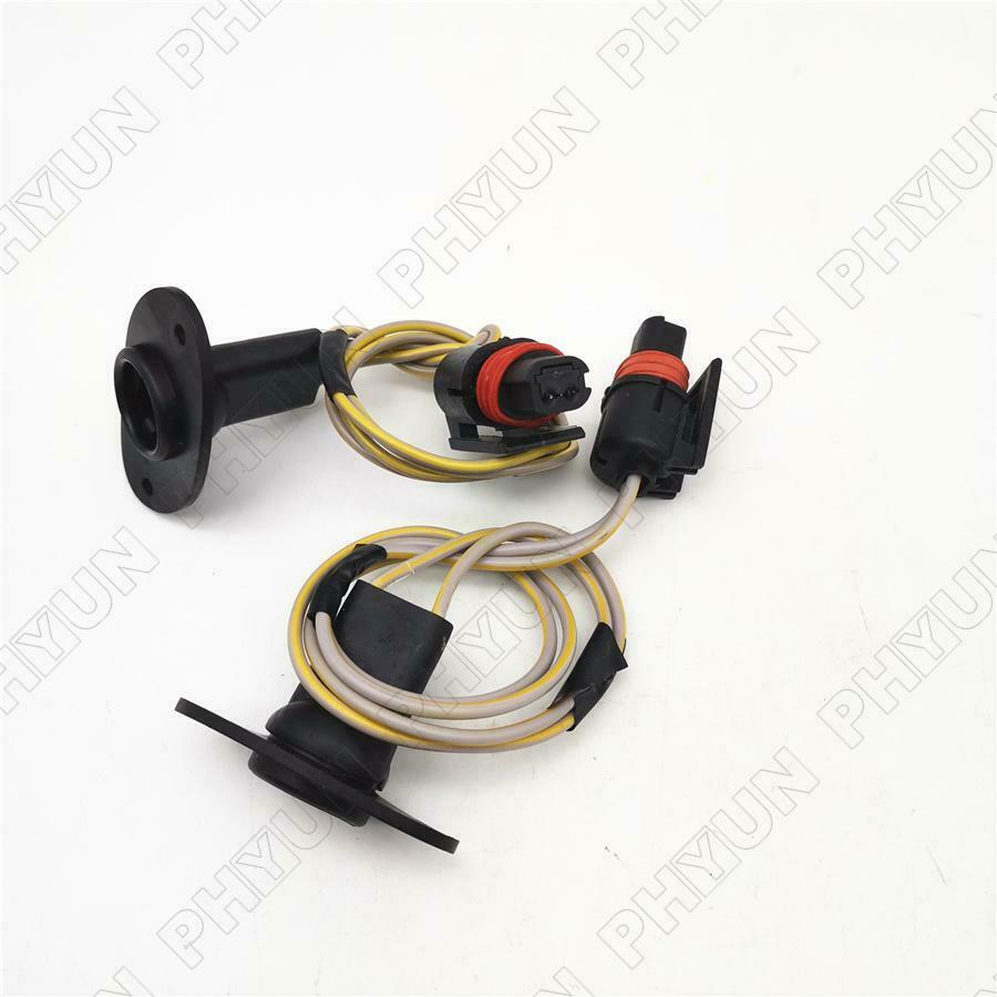 2Pcs License Plate Lamp Wiring For Dodge Ram 1994-2001 1500 1994-2002 2500/3500