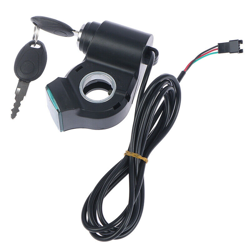 Electric Bicycle Throttle Voltmeter Digital Battery Voltage Key Switch PowerBDA
