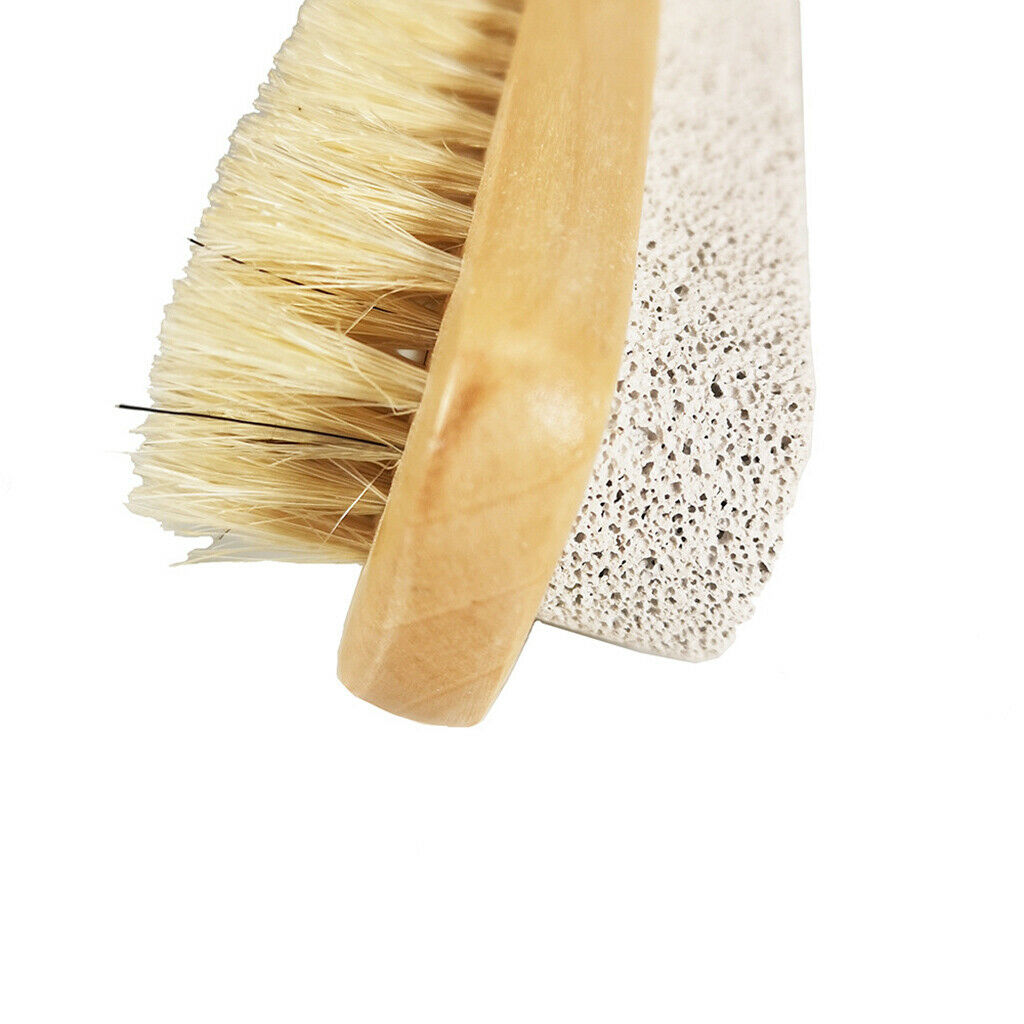 Portable Dual Sides Foot File Corns Remover Cleaning Pedicure Care Brush