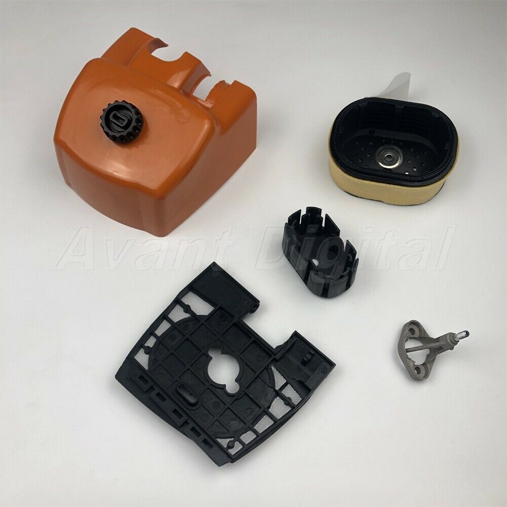 Air Filter Base Baffle Flange Accessories Kit Fits Stihl MS650 MS660 Chainsaws