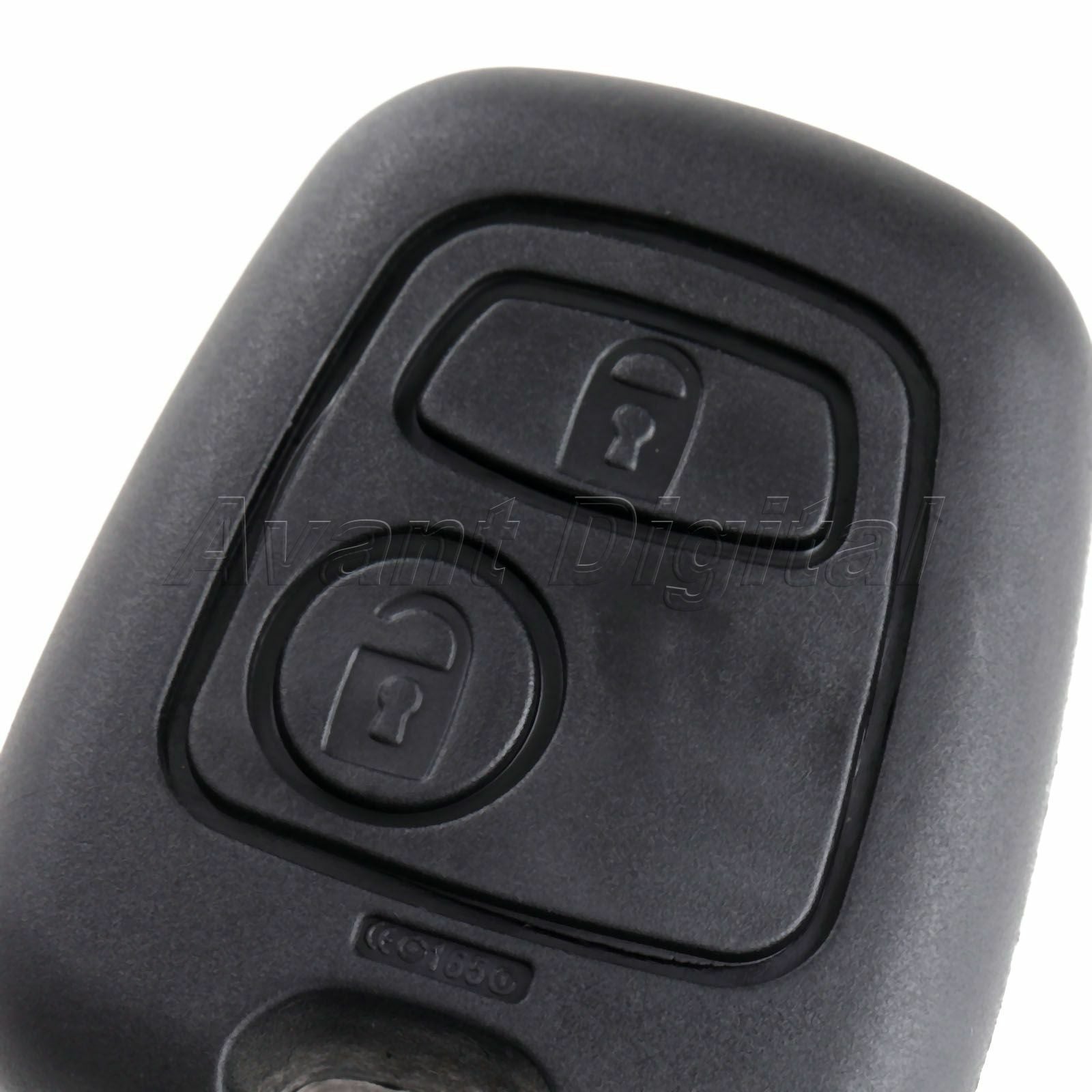 Car 2 BTN Remote Key Fob Case Shell  For Peugeot 107 207 307 407 106 206 306 406