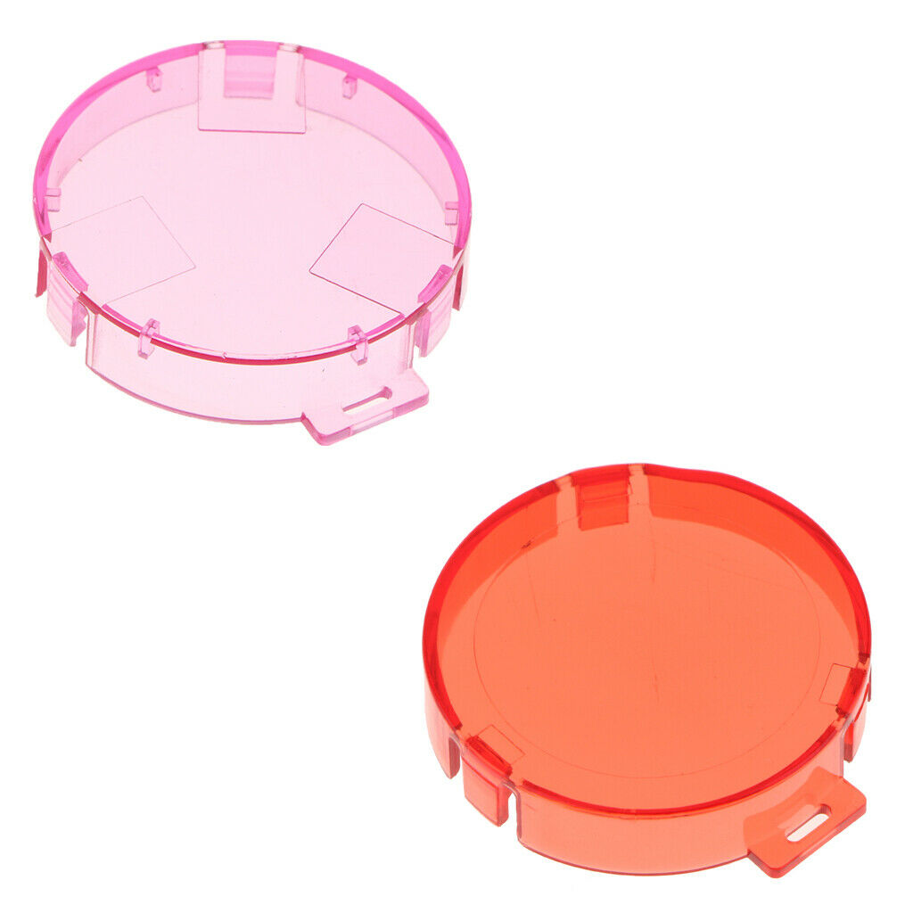 2Pack 43mm Diameter Housing Case Professional Waterproof Diving Lens Filter