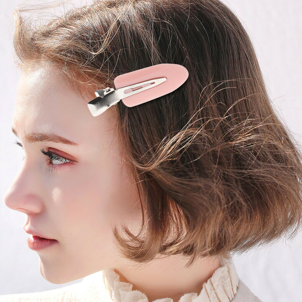 20Pcs Women Girls No Bend Hair Clips No   Pin Clip Barrettes Hair