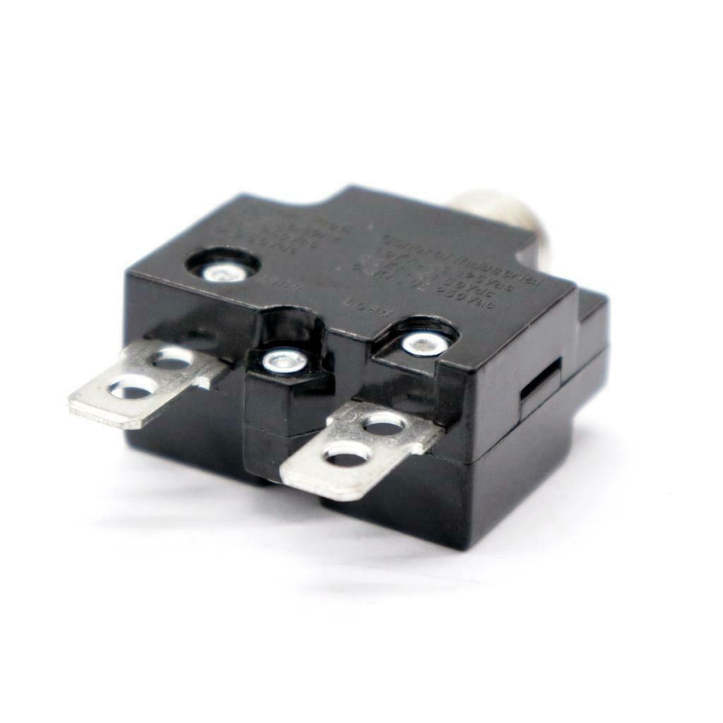 10Amp Push Button Circuit Breaker Resettable Overload Protector Switch