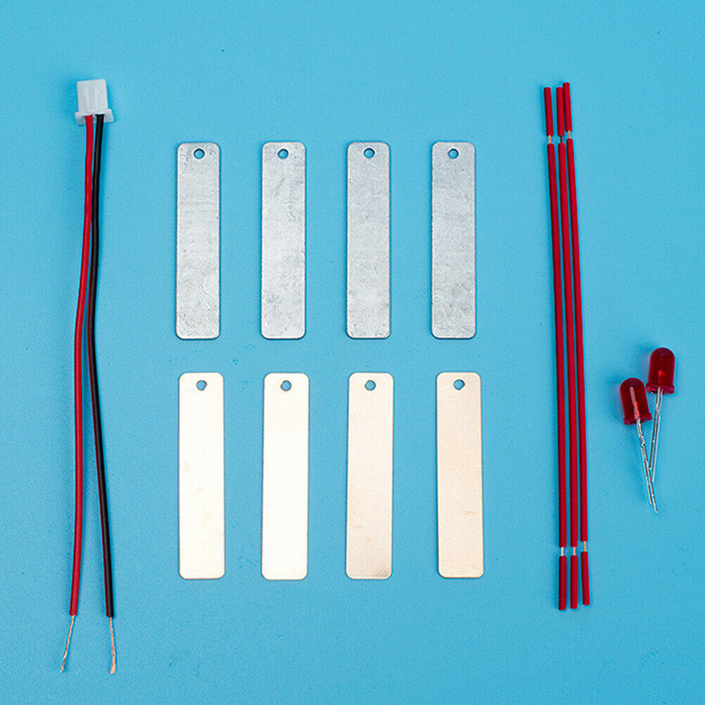 1Set Children Bio Energy Science Kit Potato Fruit Supply Electricity Experime DD