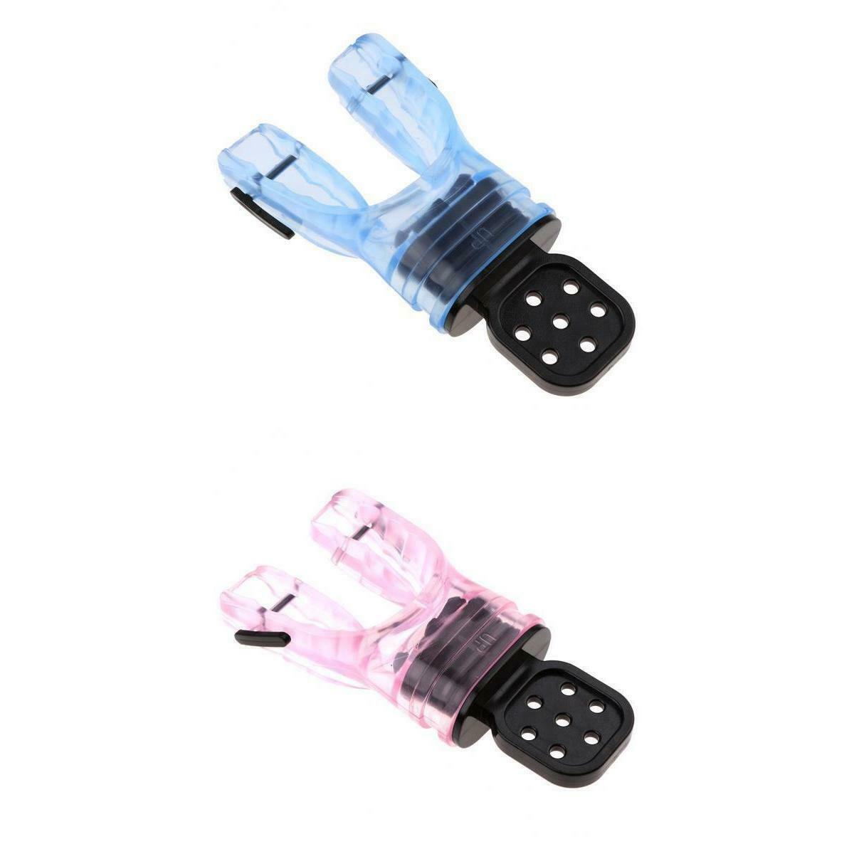 2Pcs Scuba Diving Diver's Soft Silicone Mouthpiece Regulator Octopus Holder