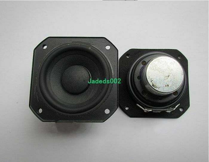 2pcs 4Ω 10W 2"inch Neodymium Tweeter speakers Loudspeaker Audio Parts For JBL