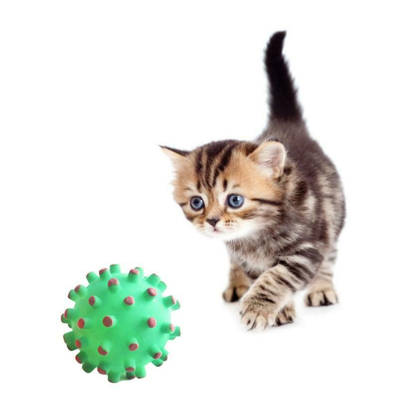 Teeth Cleaning Chew Training Pet Squeaking Pet Dog Ball Pet Bite Chew Ball Gift