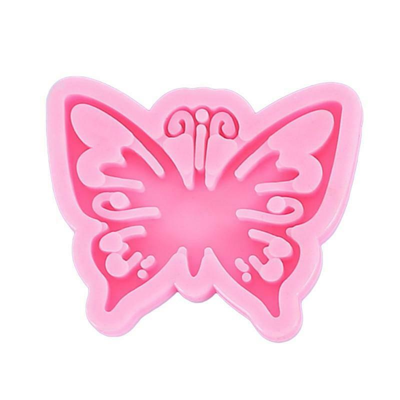 Hollow Butterfly Keychain Mold Epoxy Crystal Silicone Mold Customized Mold