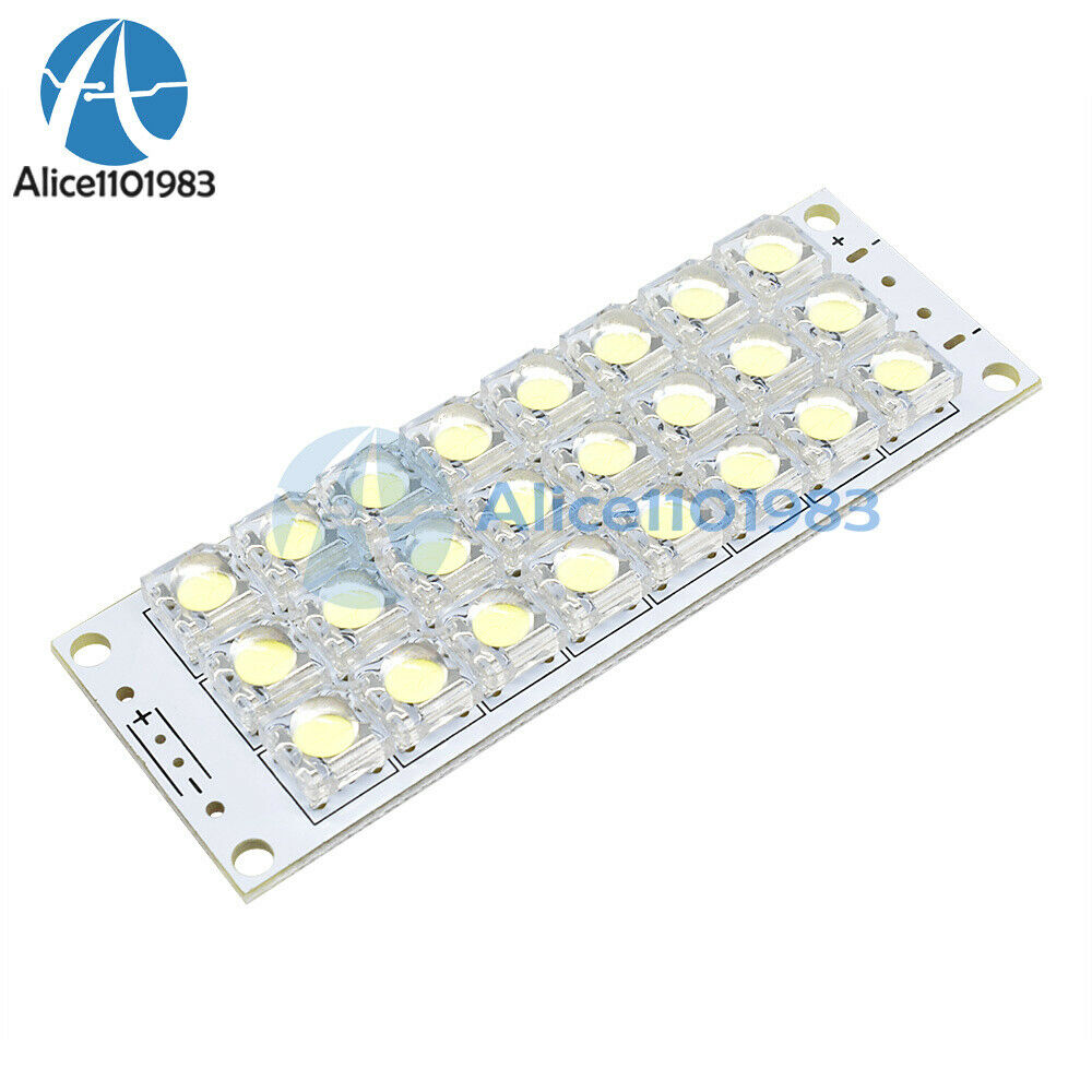 5PCS DC 5V 24-LED Super Bright White Piranha LED board LED Lights Lamp