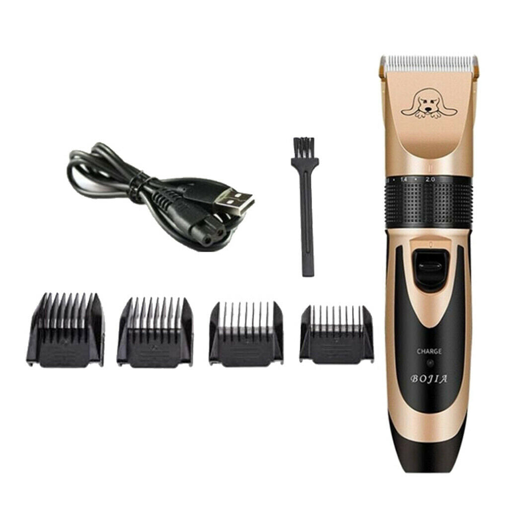 Dog Pets Hair Trimmer USB Rechargeable Pet Clippers, Professional Grooming