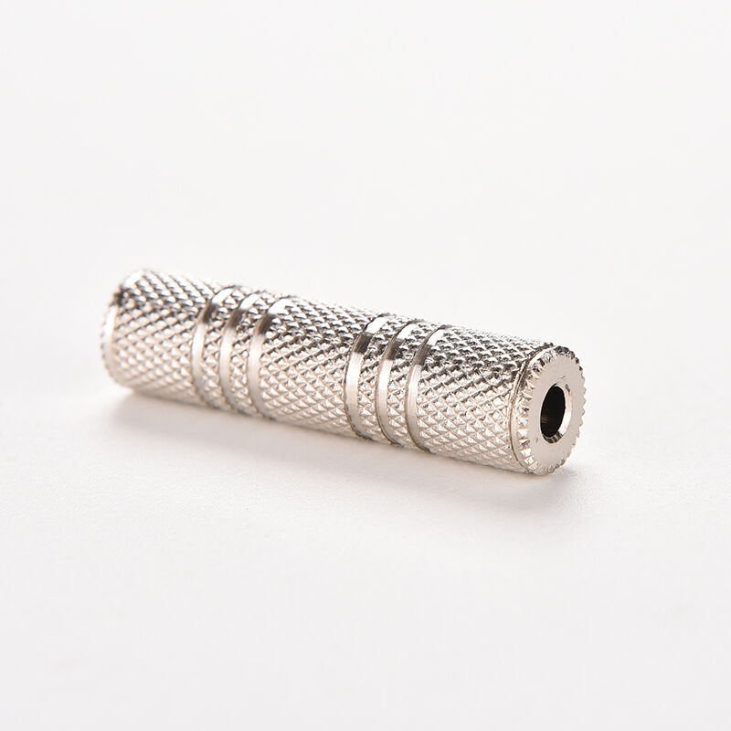 3.5mm Female to Female F/F Stereo Audio Adapter Headphone Jack Connector BDAU