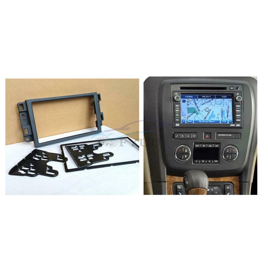For Suburban & Silverado Tahoe 2007-2014  Car Stereo Panel Double DIN Dash Kit